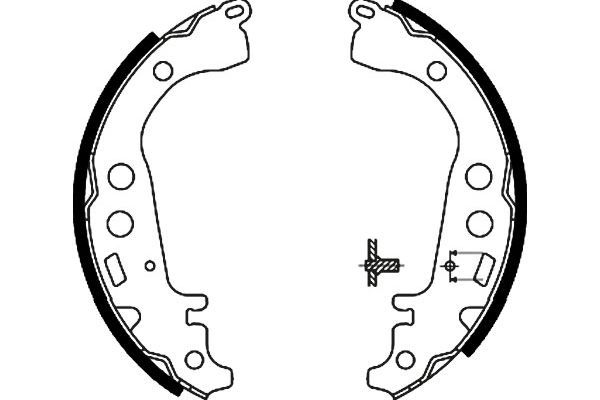 KAVO PARTS stabdžių trinkelių komplektas BS-9918